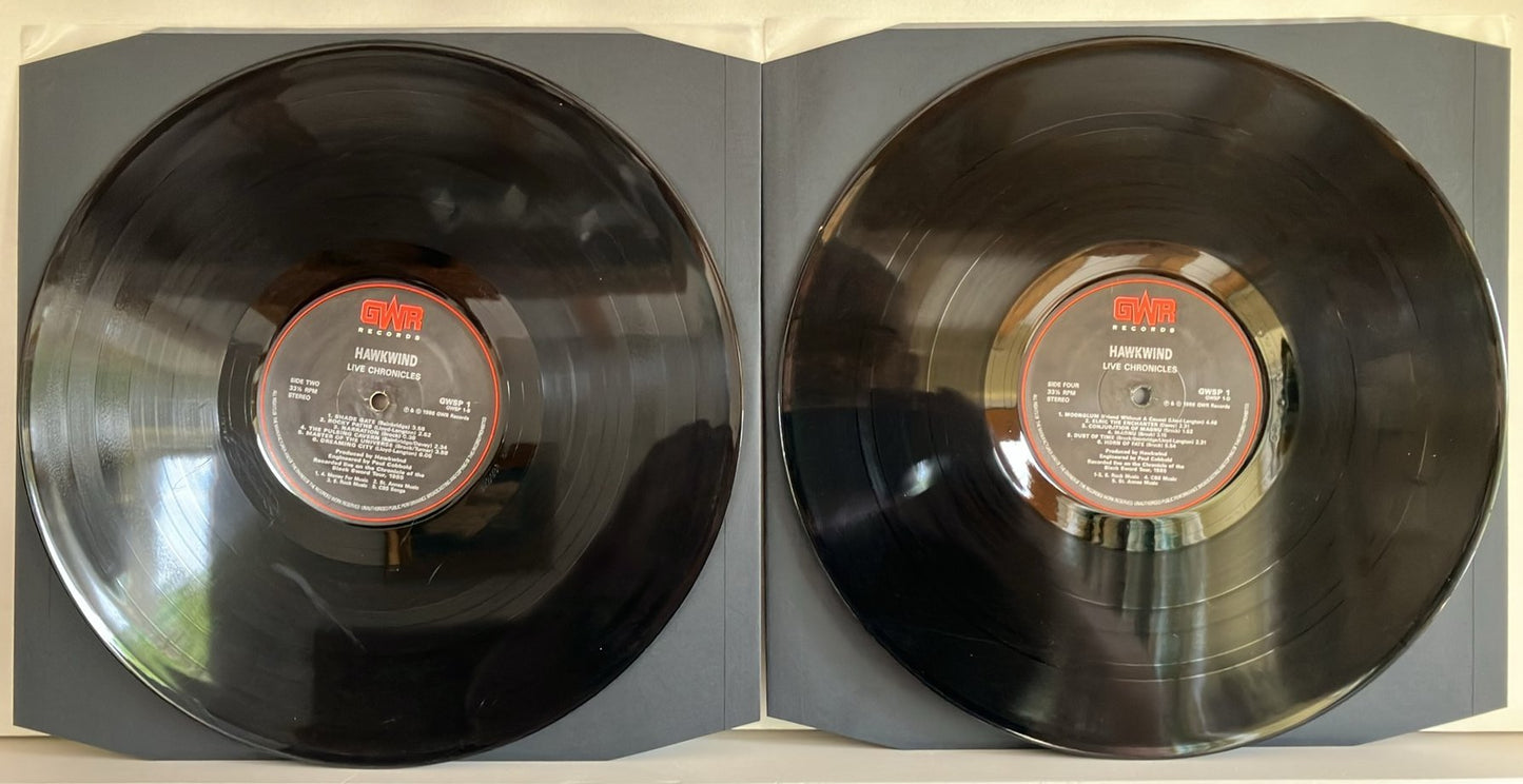 Hawkwind - Live Chronicles, 2xLP, 1986UK, GWSP1