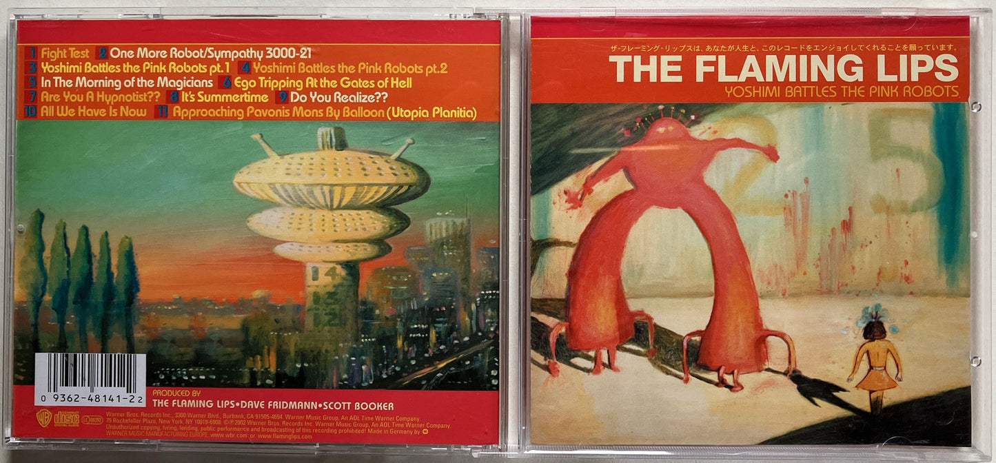 The Flaming Lips - Yoshimi Battles the Pink Robots, CD, Warner Records, 2002