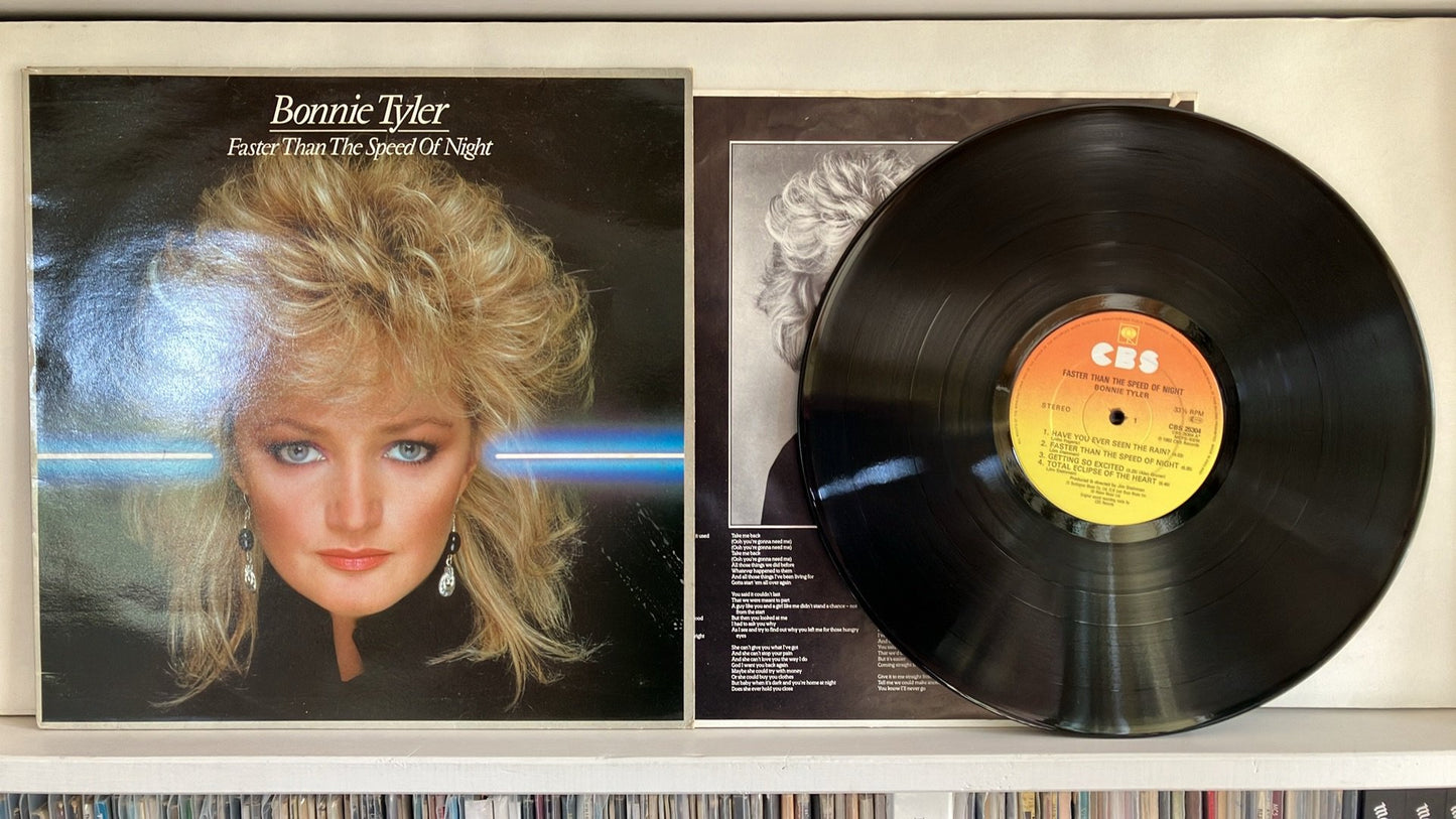 Bonnie Tyler - Faster Than The Speed Of Night, LP, CBS, 1983UK