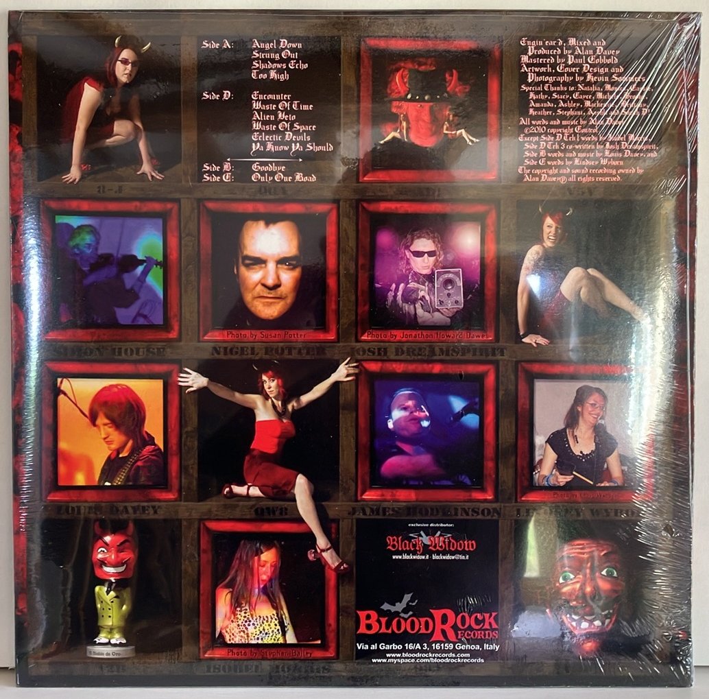 Alan Davey (Hawkwind) - Eclectic Devils, LP, Blood Rock Records, IT2010