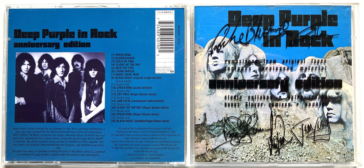 Deep Purple - In Rock, CD, 25th Anniversary Edition, 1995