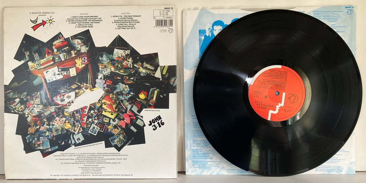 Pete Wylie And Wah! The Mongrel - Infamy!, LP, Siren Records, 1991UK