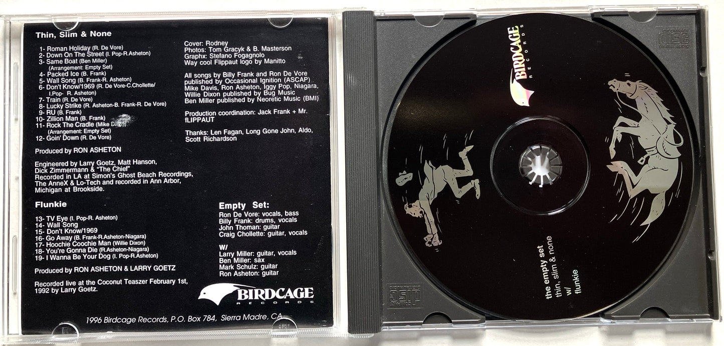 Ron Asheton & The Empty Set - Thin Slim & None, CD, 1997
