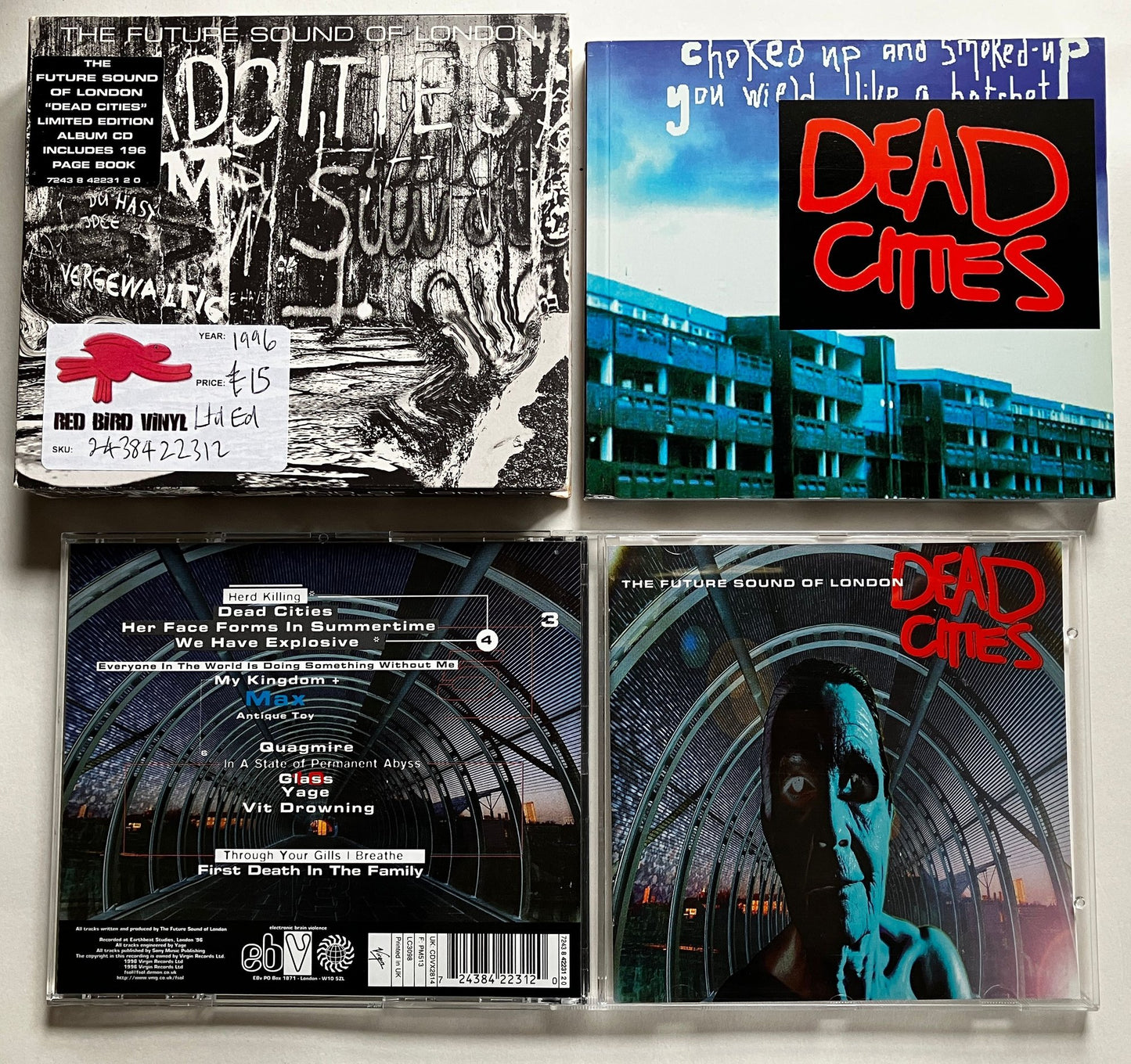The Future Sound of London - Dead Cities*, CD, 1997, Virgin