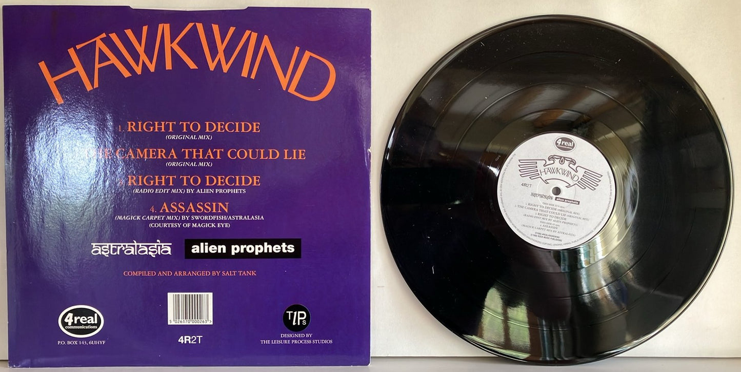 Hawkwind - Decide Your Future EP, LP, 4Real, 1993UK