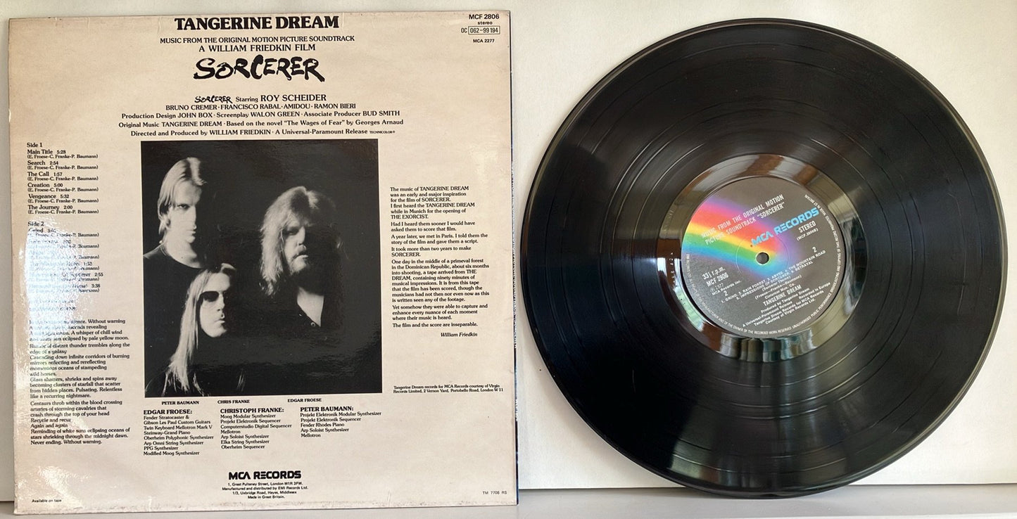 Tangerine Dream - Sorcerer, LP, MCA Records, 1977UK