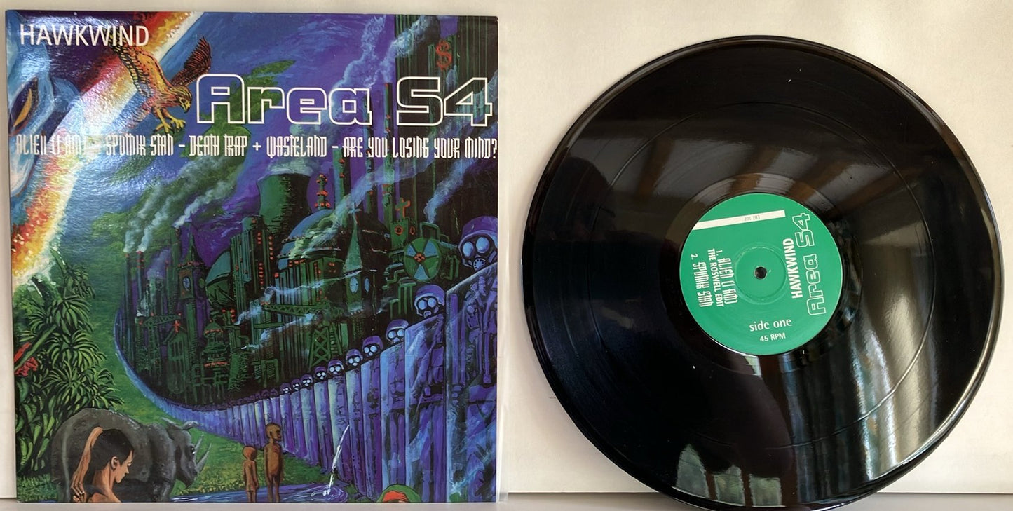 Hawkwind - Area S4, LP, 1995UK
