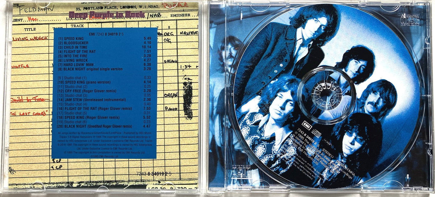 Deep Purple - In Rock, CD, 25th Anniversary Edition, 1995
