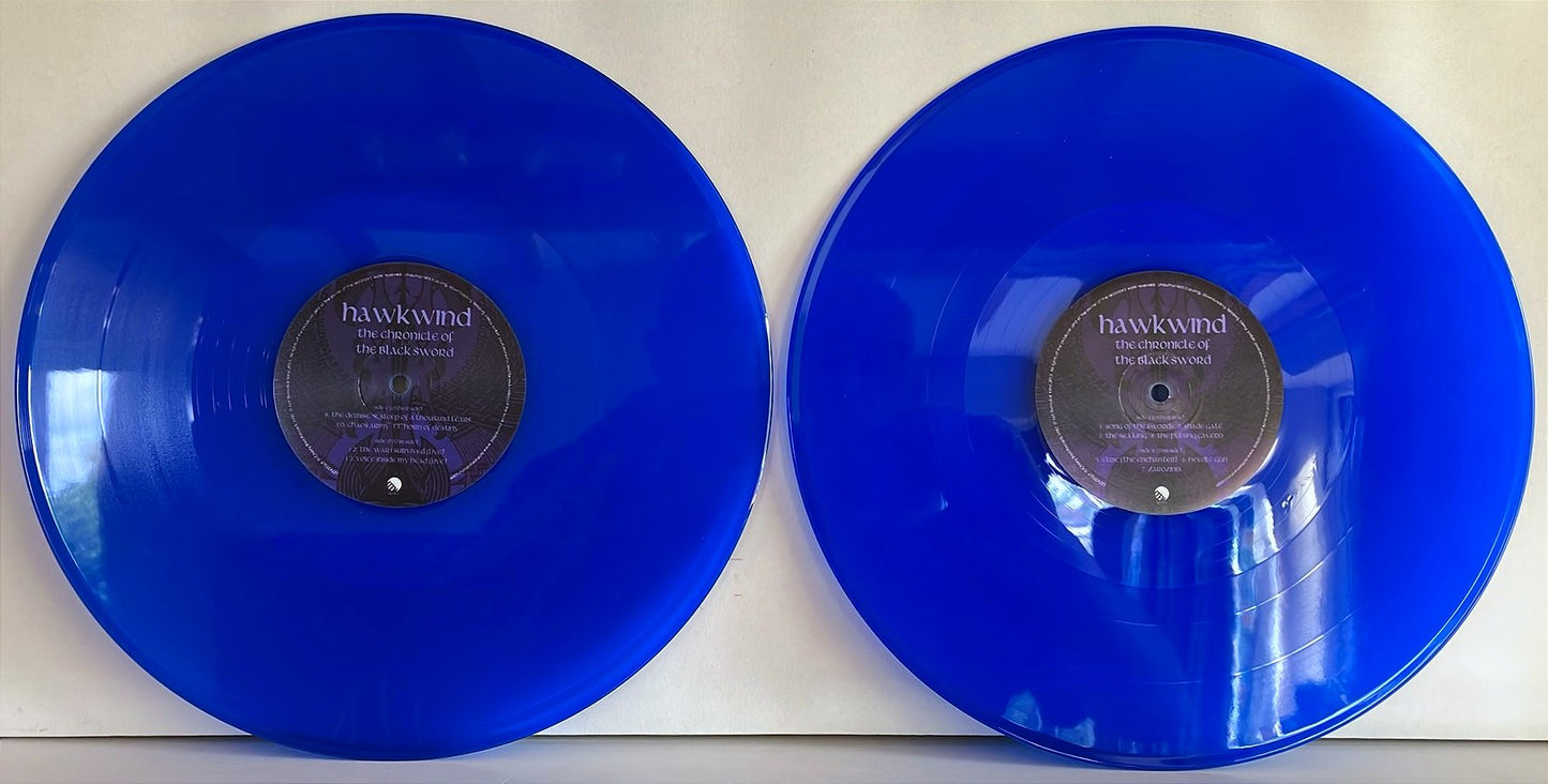 Hawkwind - The Chronicle Of The Black Sword, 2xLP, Ltd Blue, 2015 RARE