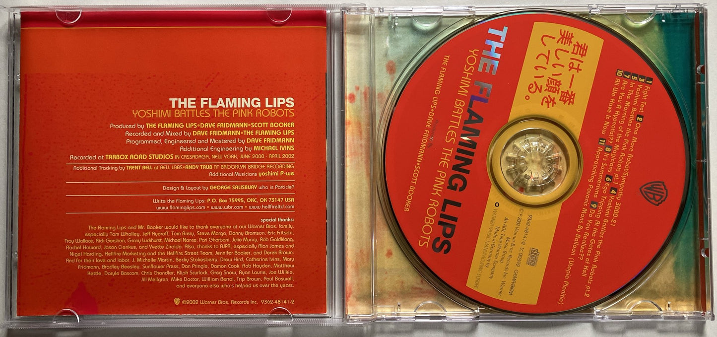 The Flaming Lips - Yoshimi Battles the Pink Robots, CD, Warner Records, 2002