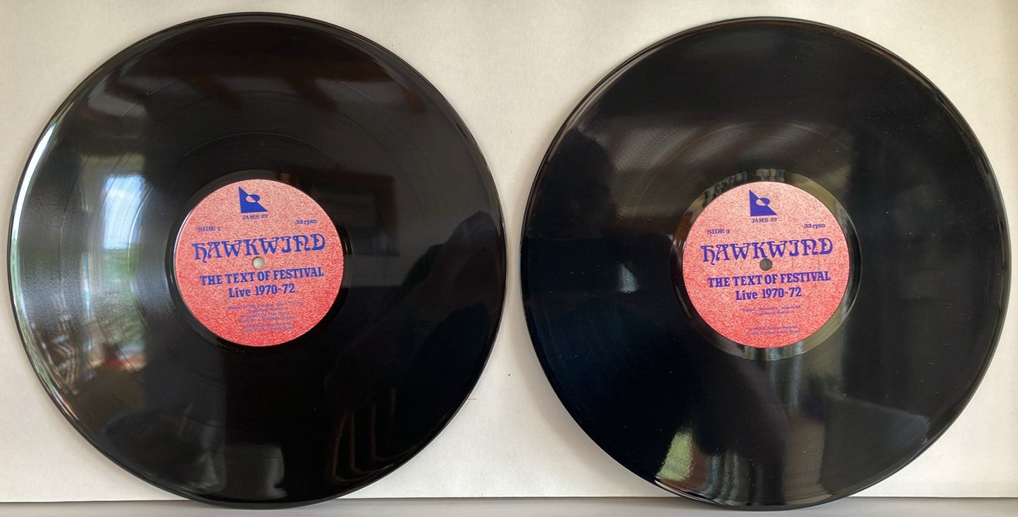 Hawkwind - The Text of Festival, 2xLP, Live 1970-72