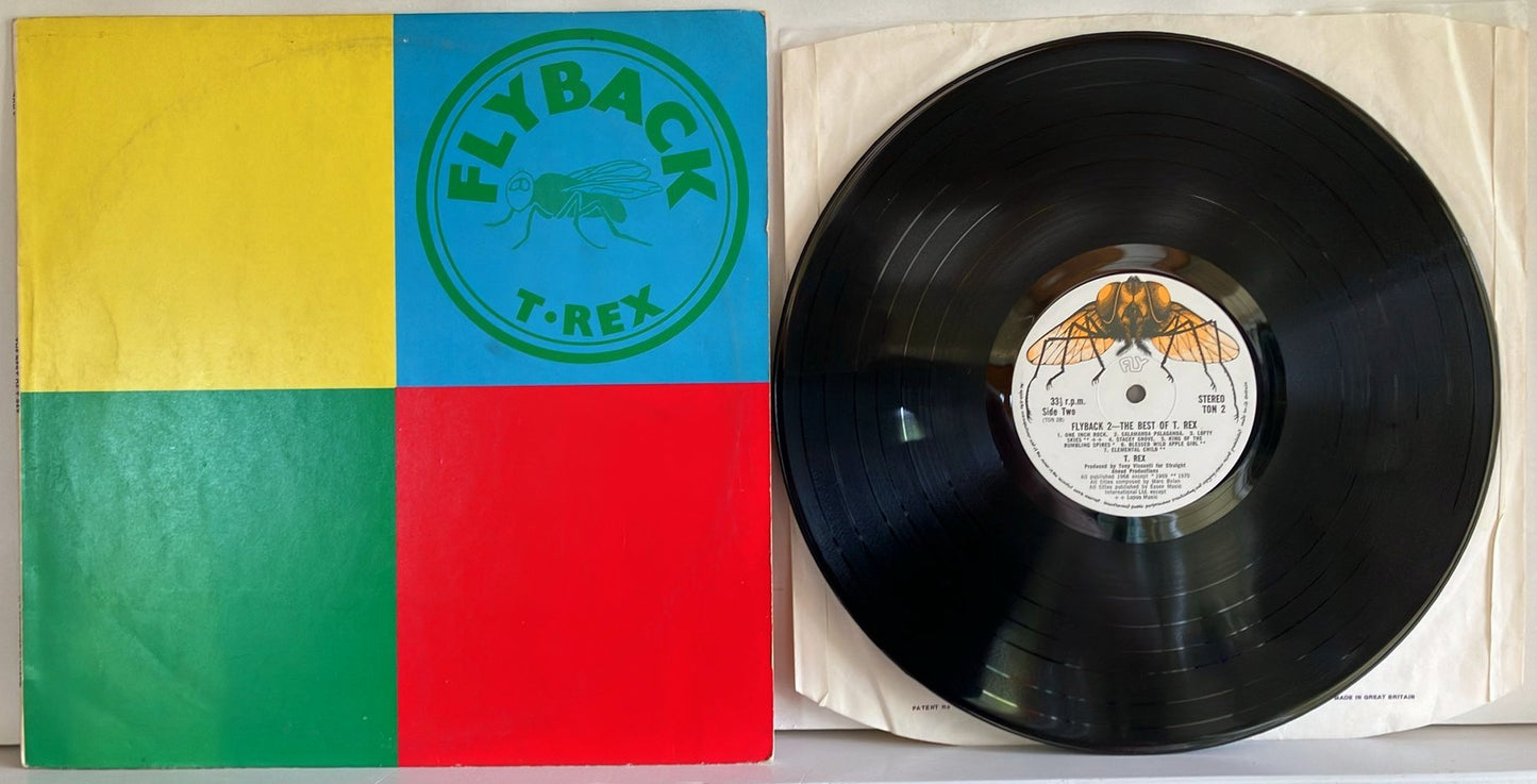T. Rex - Flyback: The Best Of T. Rex, LP, Fly Records, 1971UK