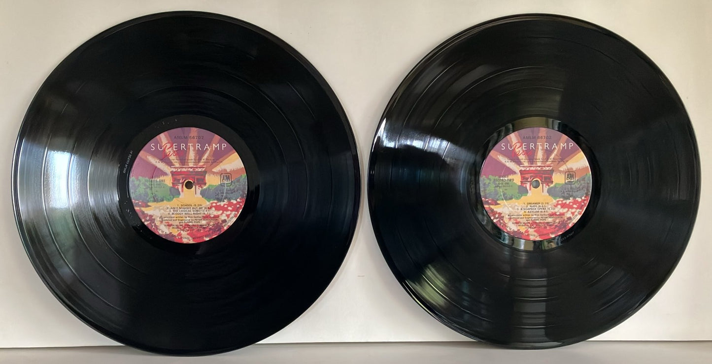 Supertramp - Paris, 2xLP, 1980, A&M Records, 1980UK