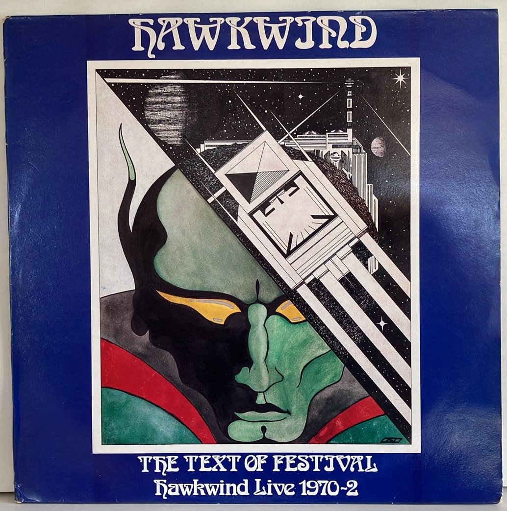 Hawkwind - The Text of Festival, 2xLP, Live 1970-72