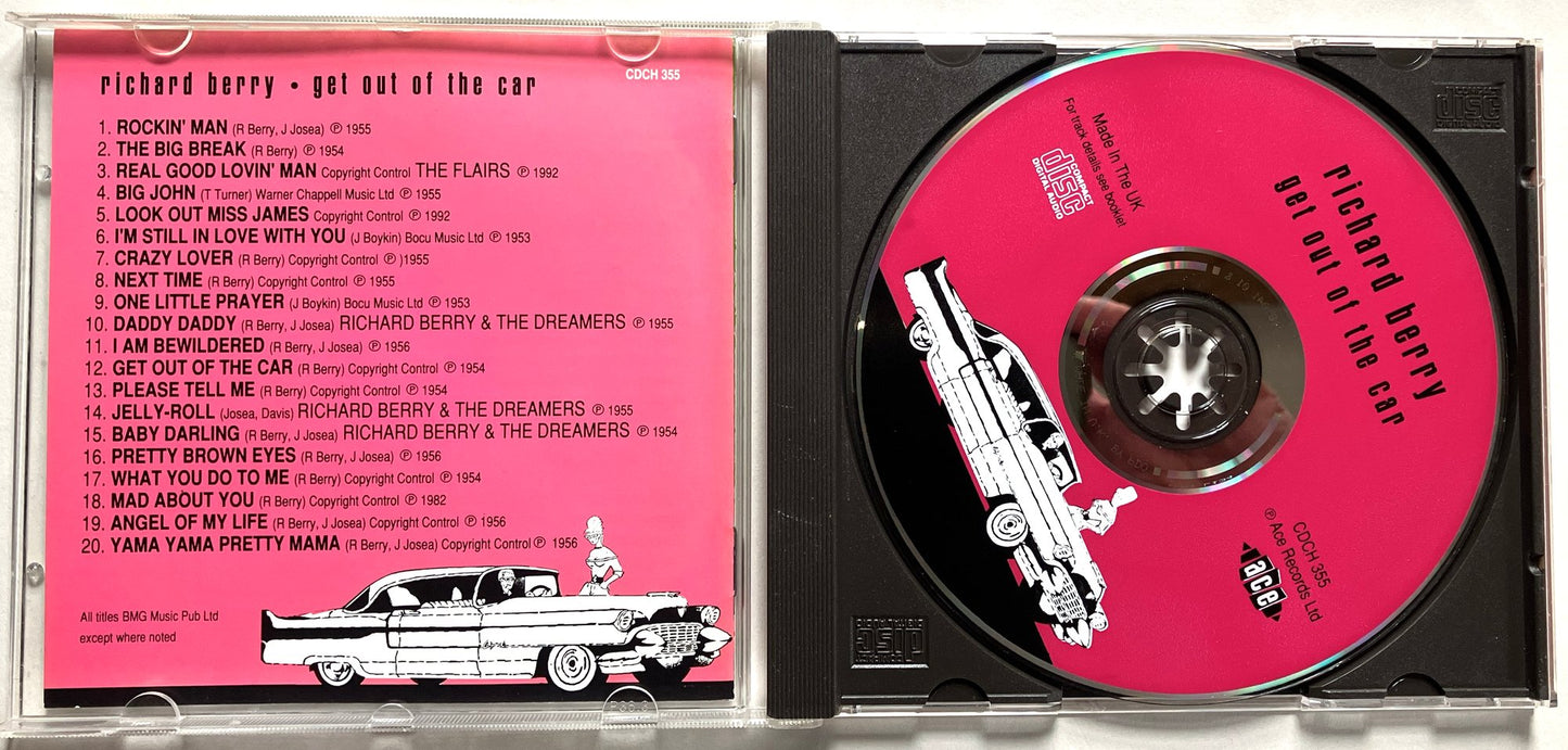 Richard Berry - Get Out of the Car, CD, Ace Records, 1992