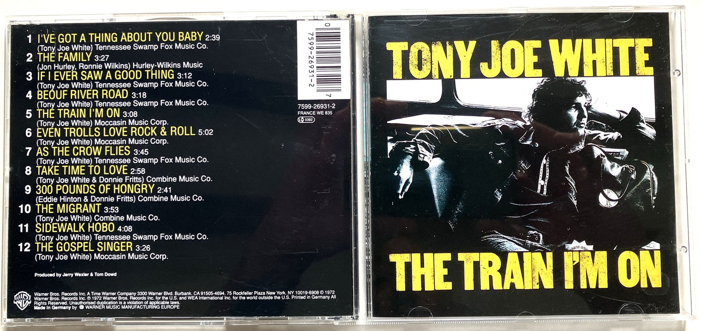 Tony Joe White - The Train I'm On, CD, 2002
