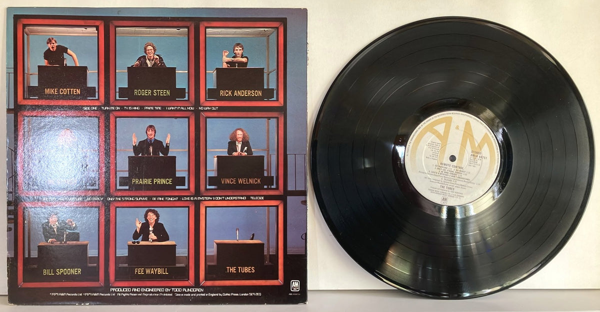The Tubes - Remote Control, LP, A&M Records, 1979UK
