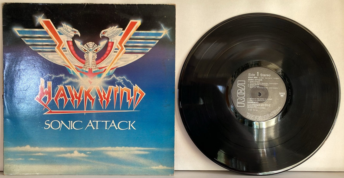 Hawkwind - Sonic Attack, LP, RCA, 1981UK