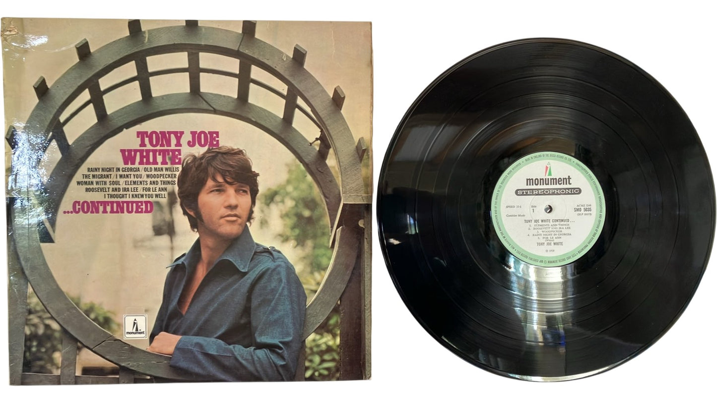 Tony Joe White - Continued, LP, Monument, 1969UK