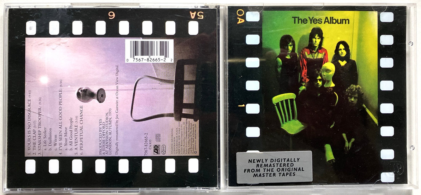 Yes - The Yes Album, CD, Remastered, ATLANTIC UK1994