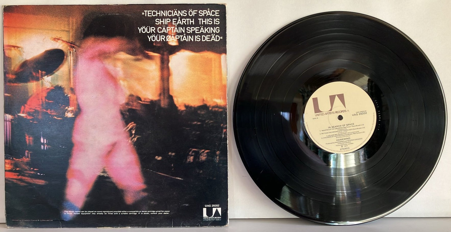 Hawkwind - In Search Of Space, LP, United Artists, 1977UK