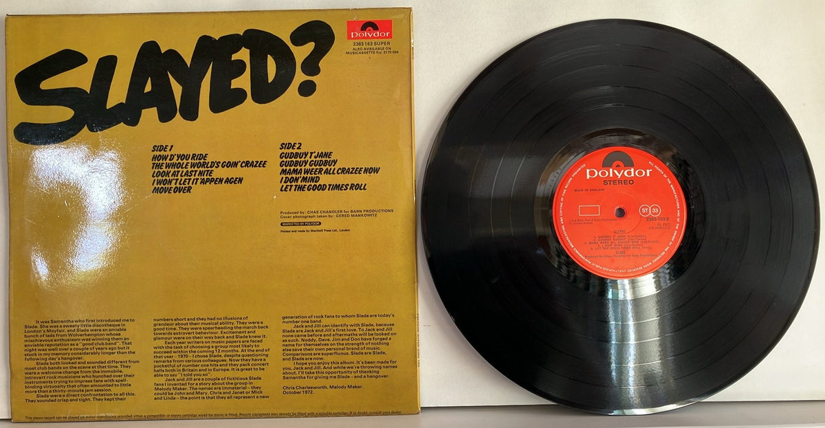 Slade - Slayed?, LP, 1972UK, Polydor