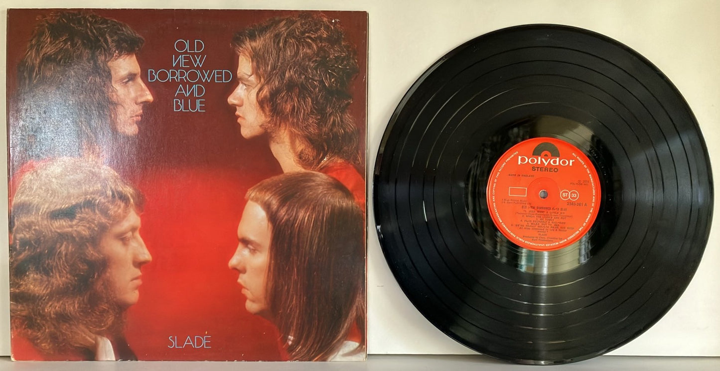 Slade - Old New Borrowed and Blue, LP, 1974UK, Polydor