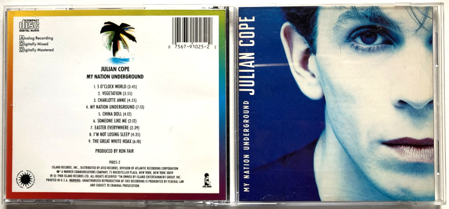 Julian Cope - My Nation Underground, CD, 1988US