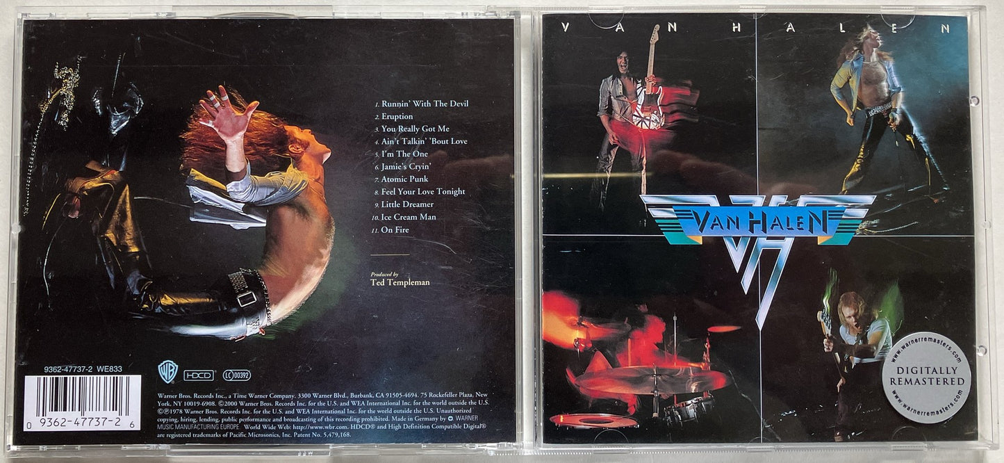 Van Halen - Van Halen, CD, Remaster, Warner Bros, 2000