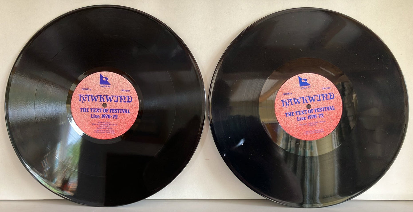 Hawkwind - The Text of Festival, 2xLP, Live 1970-72