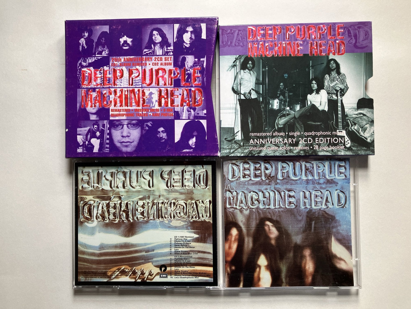 Deep Purple - Machine Head, 25th Anniversary Ed, 1997, Purple