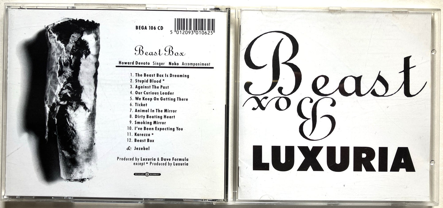 Luxuria - Beast Box, CD, Beggars Banquet, 1990