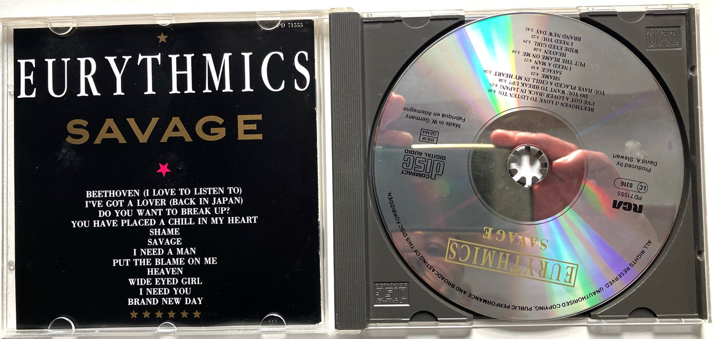 Eurythmics - Savage, CD, 1987, RCA