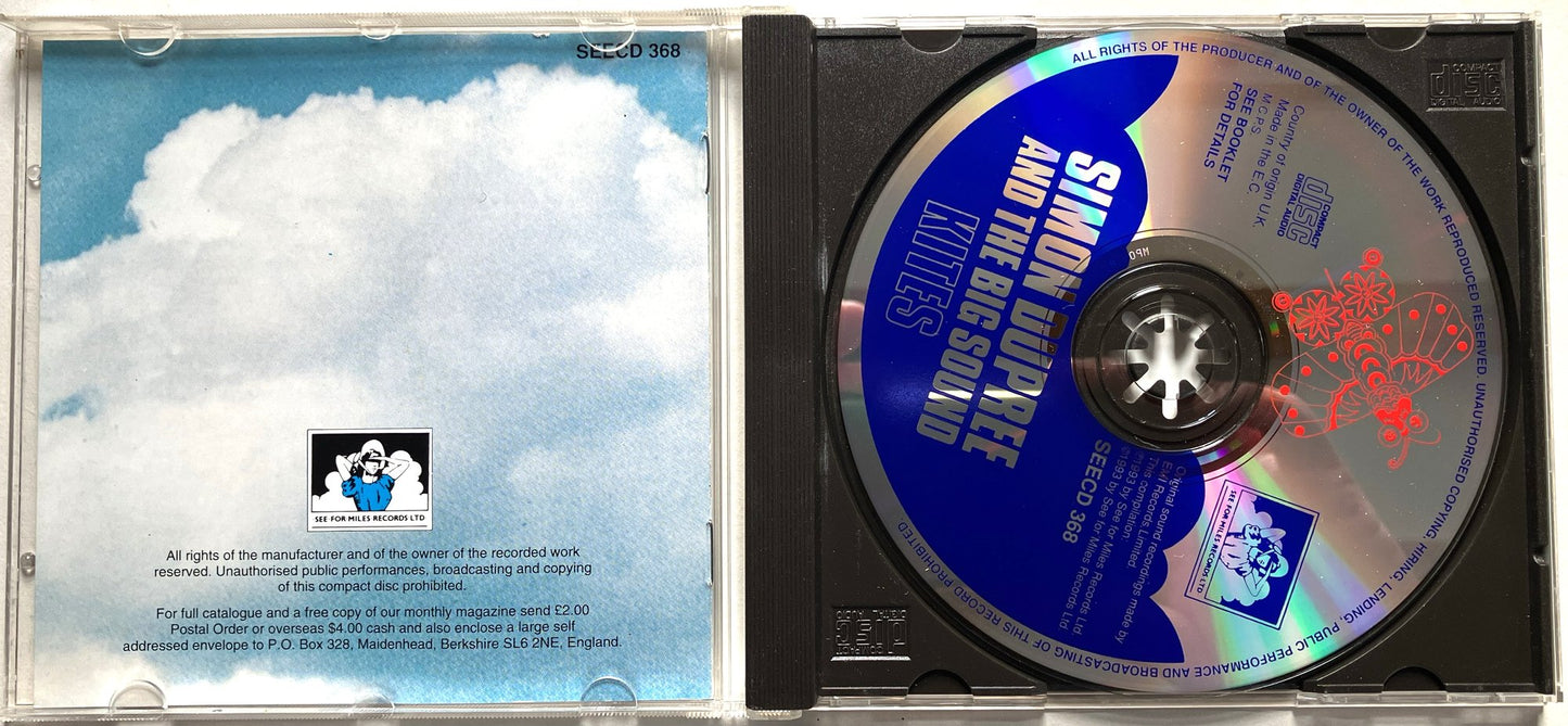 Simon Dupree & The Big Sound - Kites, CD, See For Miles, 1993