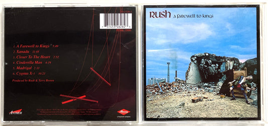 Rush - A Farewell to Kings, CD, Mercury Records, 1997