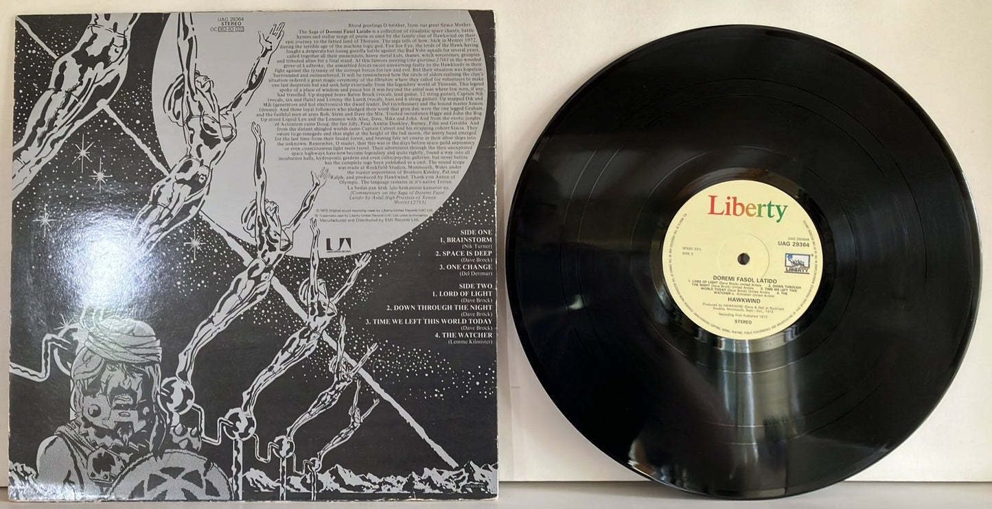 Hawkwind - Doremi Fasol Latido, LP, Liberty-United, 1980 RE