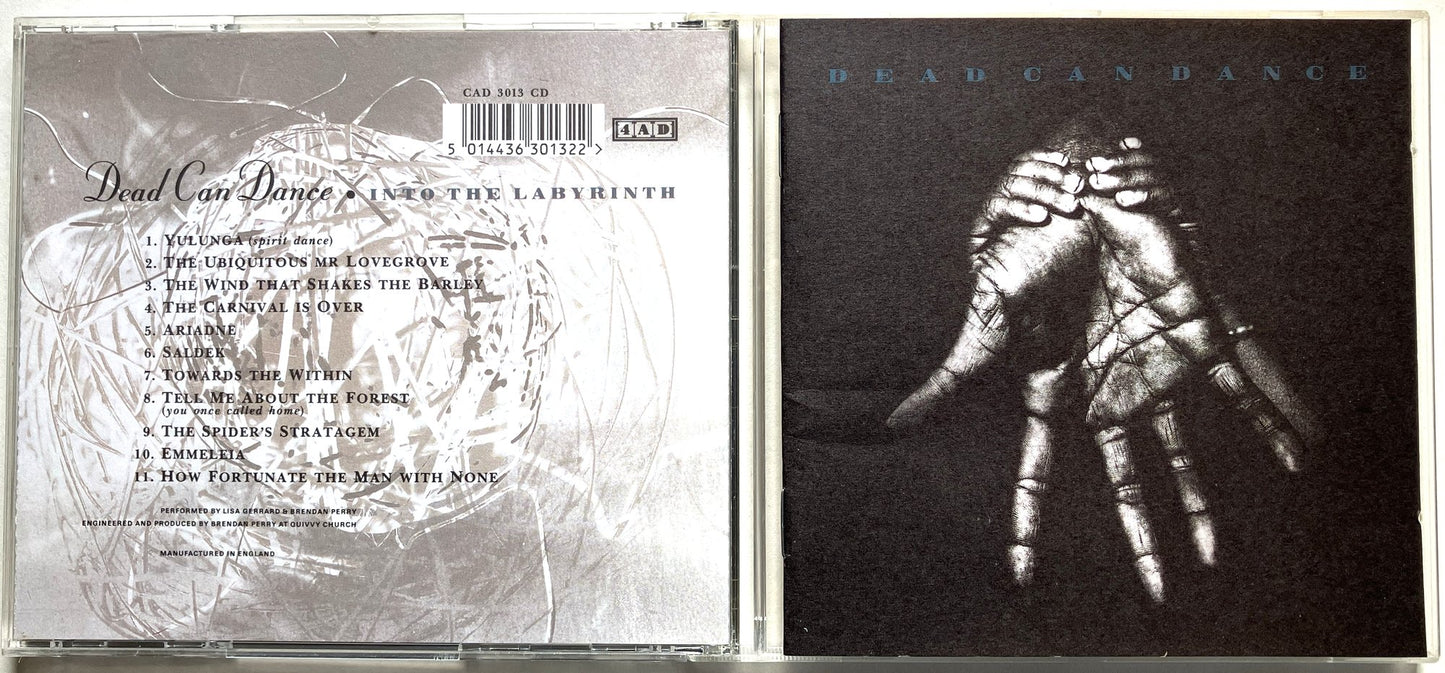 Dead Can Dance - Into The Labyrinth, CD, 1993, 4AD