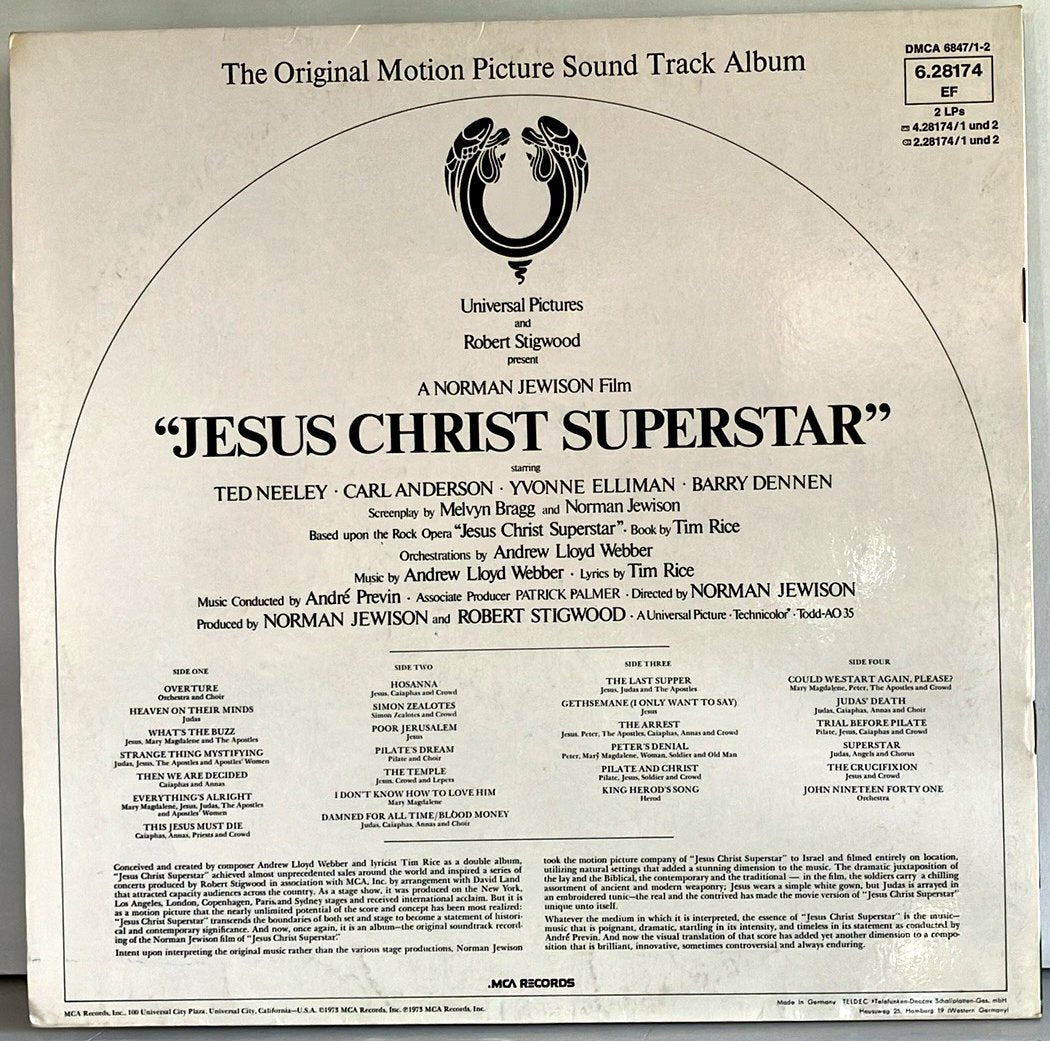 Jesus Christ Superstar - OST, 2xLP, Gatefold, 1973DE