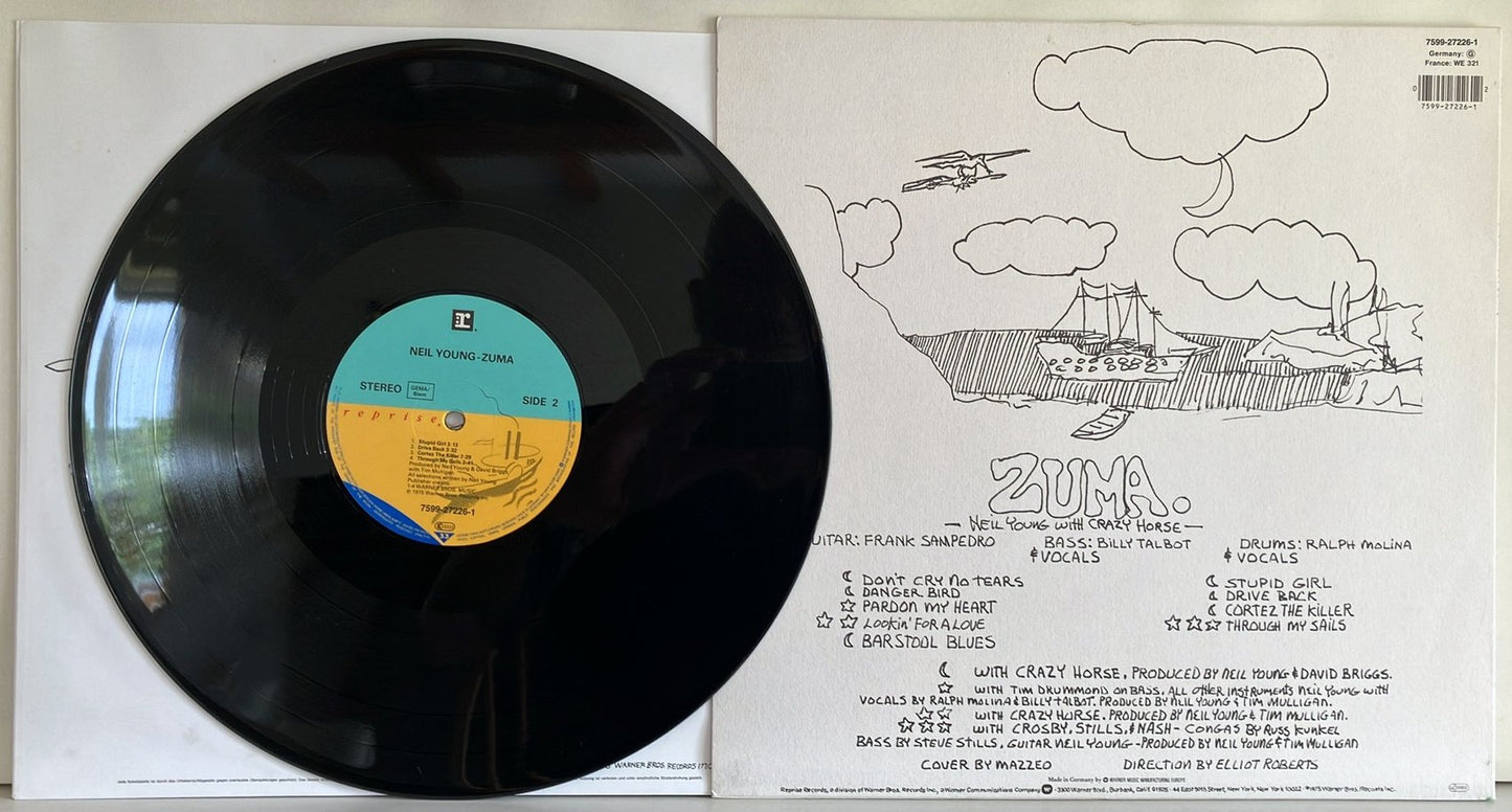 Neil Young & Crazy Horse - Zuma, LP, 1975 Reprise, 2002 press