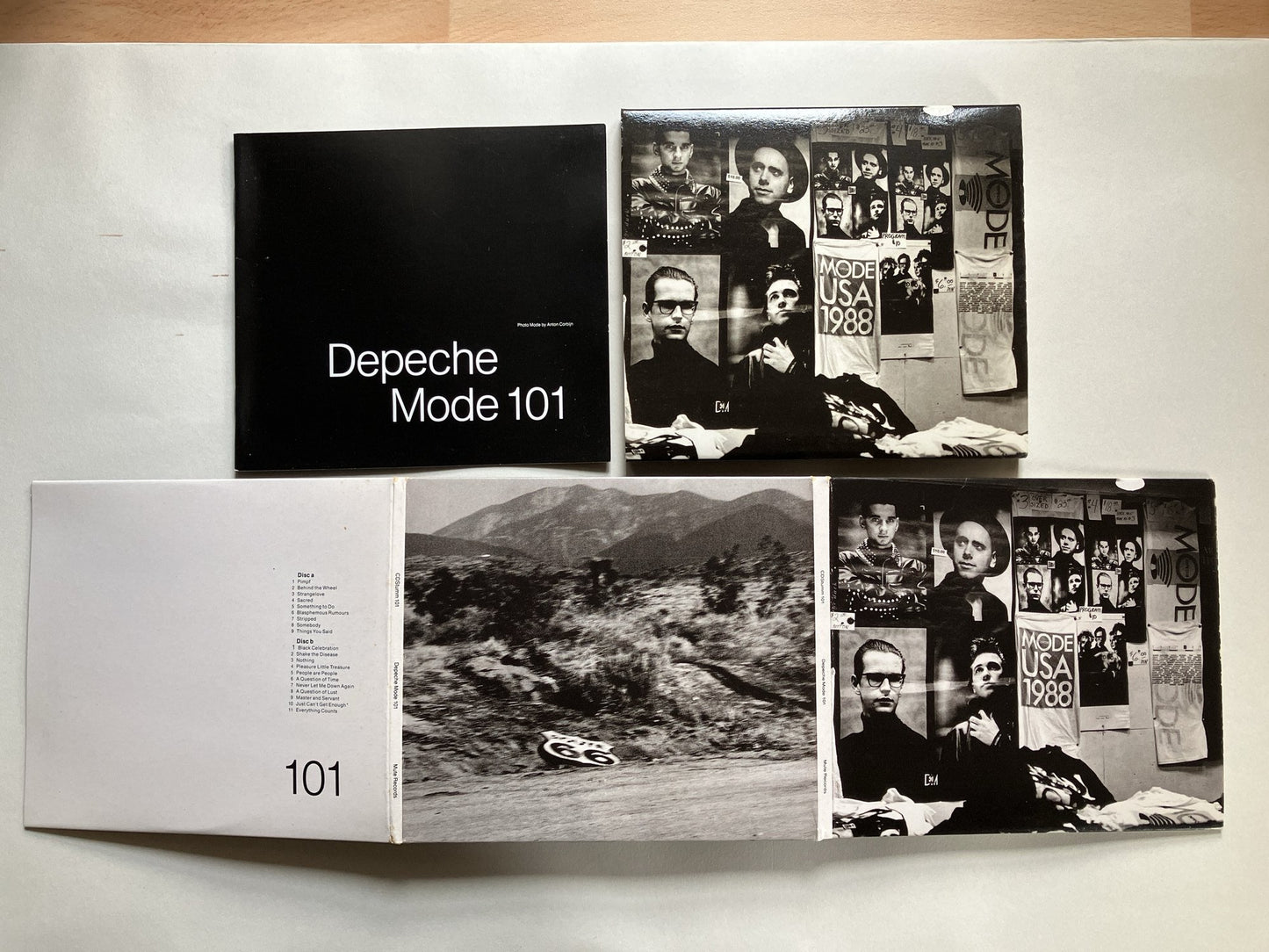 Depeche Mode - 101, 2xCD, UK, 1989
