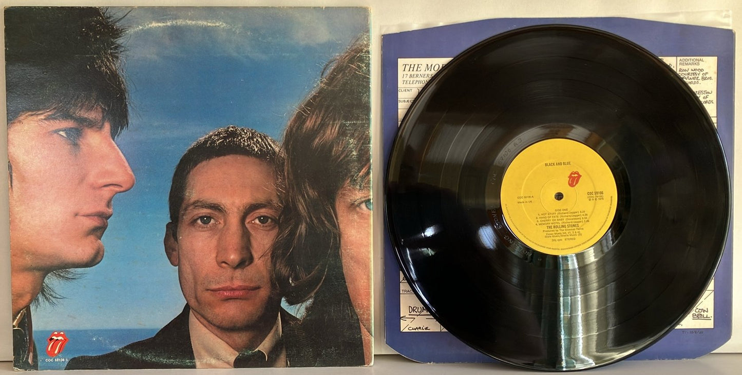 The Rolling Stones - Black And Blue, LP, 1976UK
