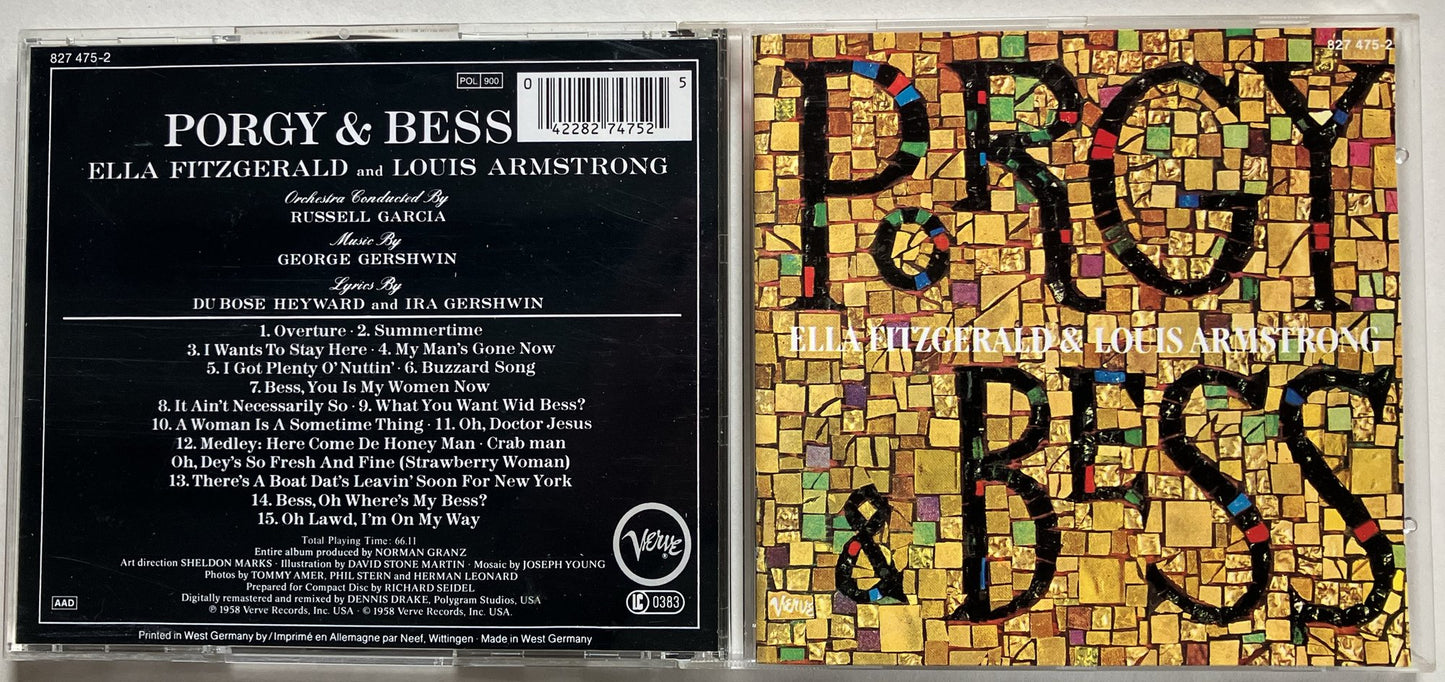 Ella Fitzgerald & Louis Armstrong - Porgy & Bess, CD, Verve, 1990