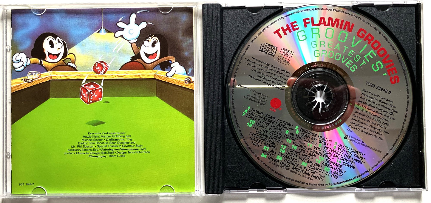 Flamin' Groovies - Groovies' Greatest Grooves, CD, 1989