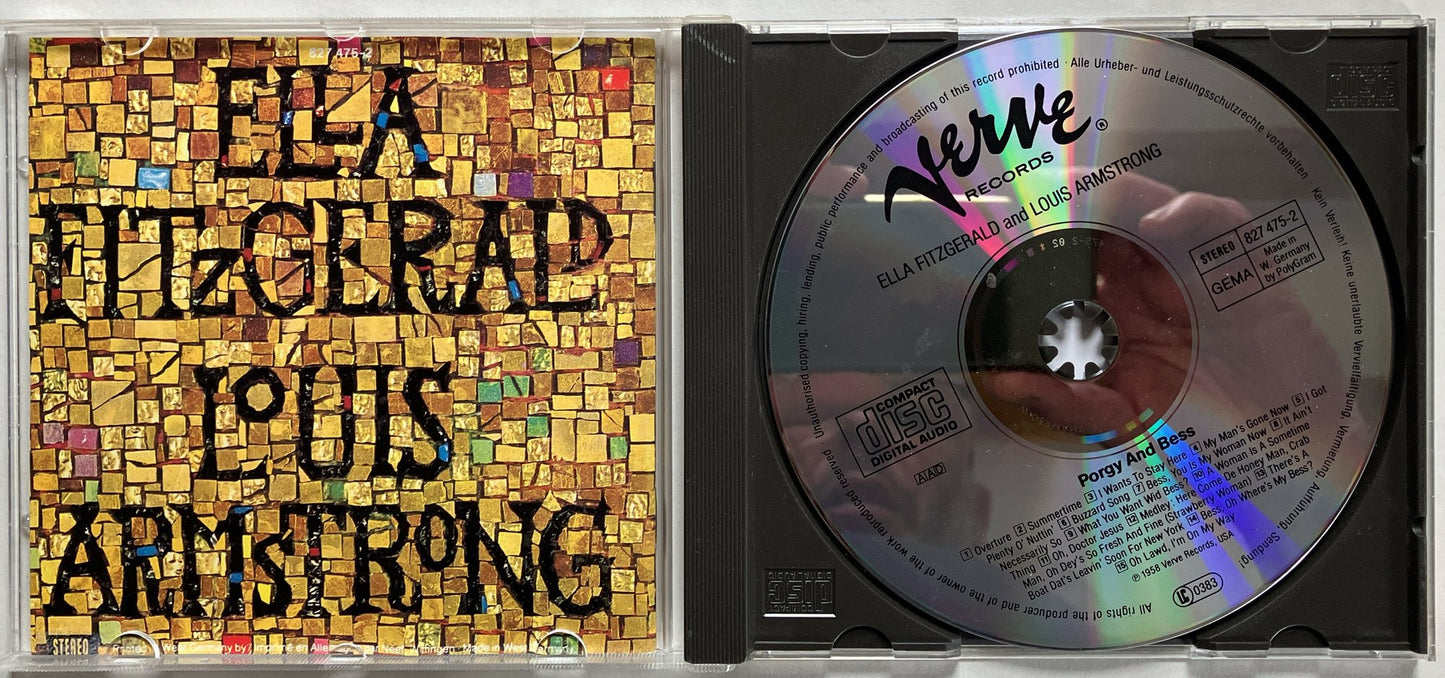 Ella Fitzgerald & Louis Armstrong - Porgy & Bess, CD, Verve, 1990