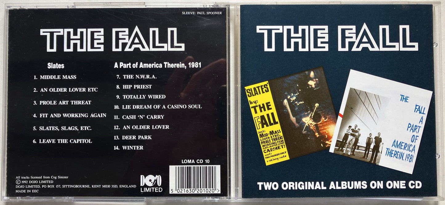The Fall - Slates / A Part Of America Therein, CD, 1981, Dojo Limited