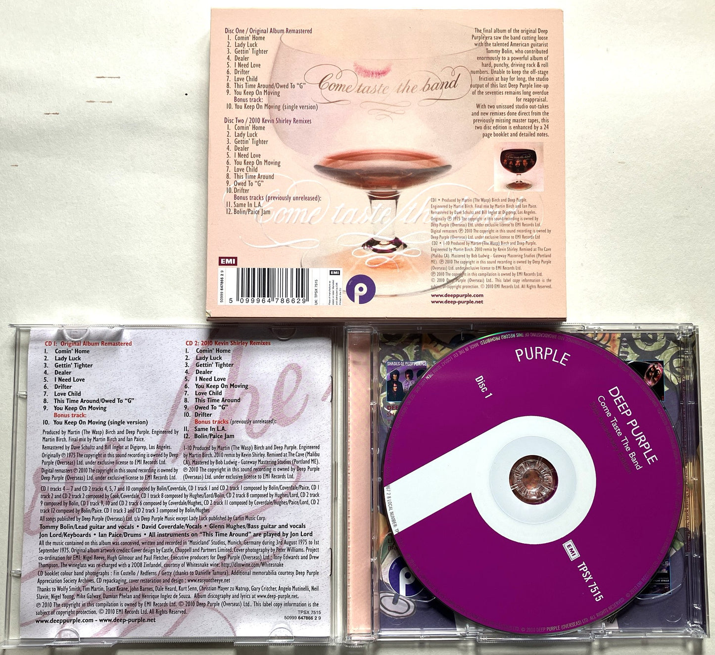 Deep Purple - Come Taste The Band, CD, 35th Anniversary Edition, 2010
