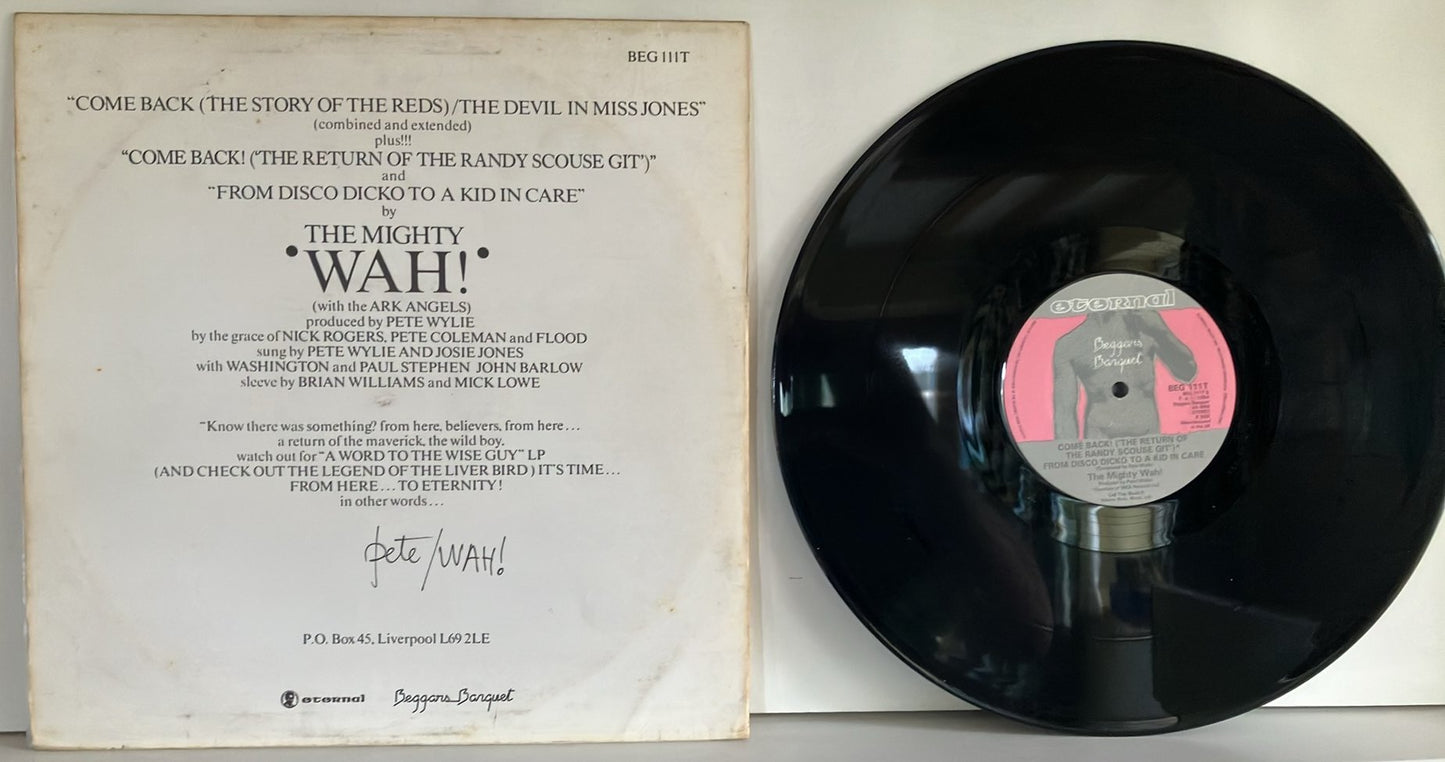 The Mighty Wah! - Come Back, LP, Beggars Banquet, 1984UK