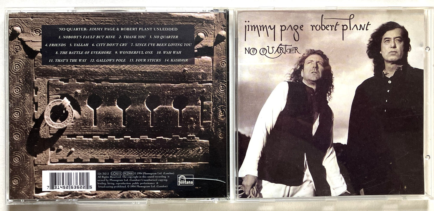 Jimmy Page & Robert Plant - No Quarter, CD, 1994