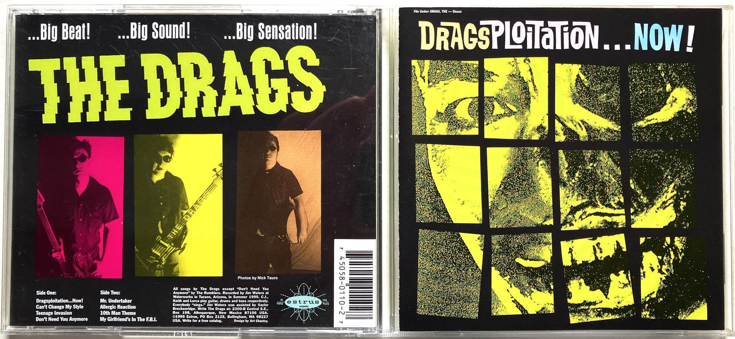 The Drags - Dragsploitation Now, CD, Estrus Records, 1995US