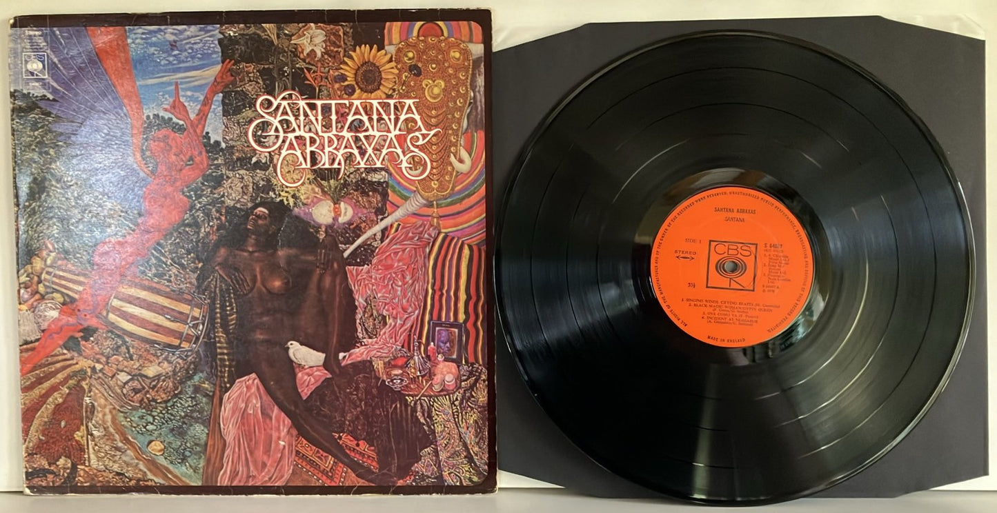Santana - Abraxas, LP, CBS S64087, 1970UK We Buy Records | Red Bird Vinyl